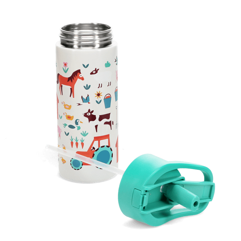Stainless steel bottle 500ml - Farmyard