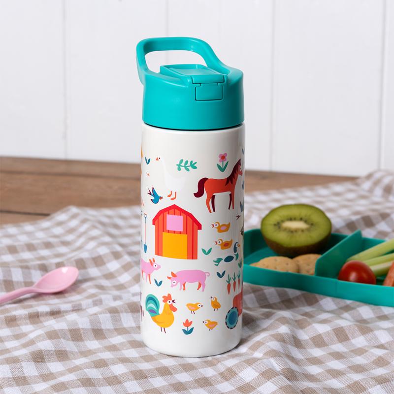 Stainless steel bottle 500ml - Farmyard