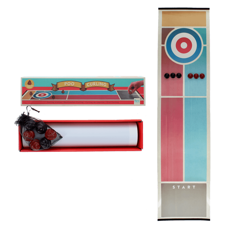 Poo curling game
