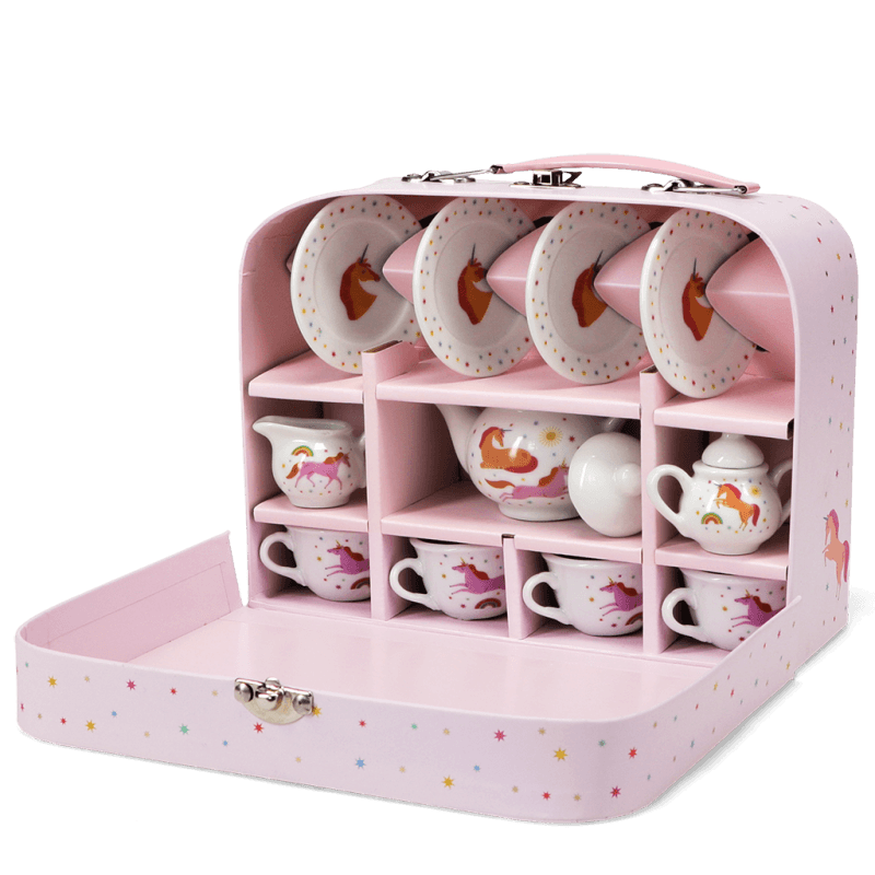 Ceramic tea party set - Unicorn