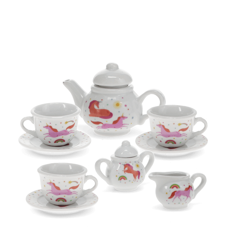 Ceramic tea party set - Unicorn