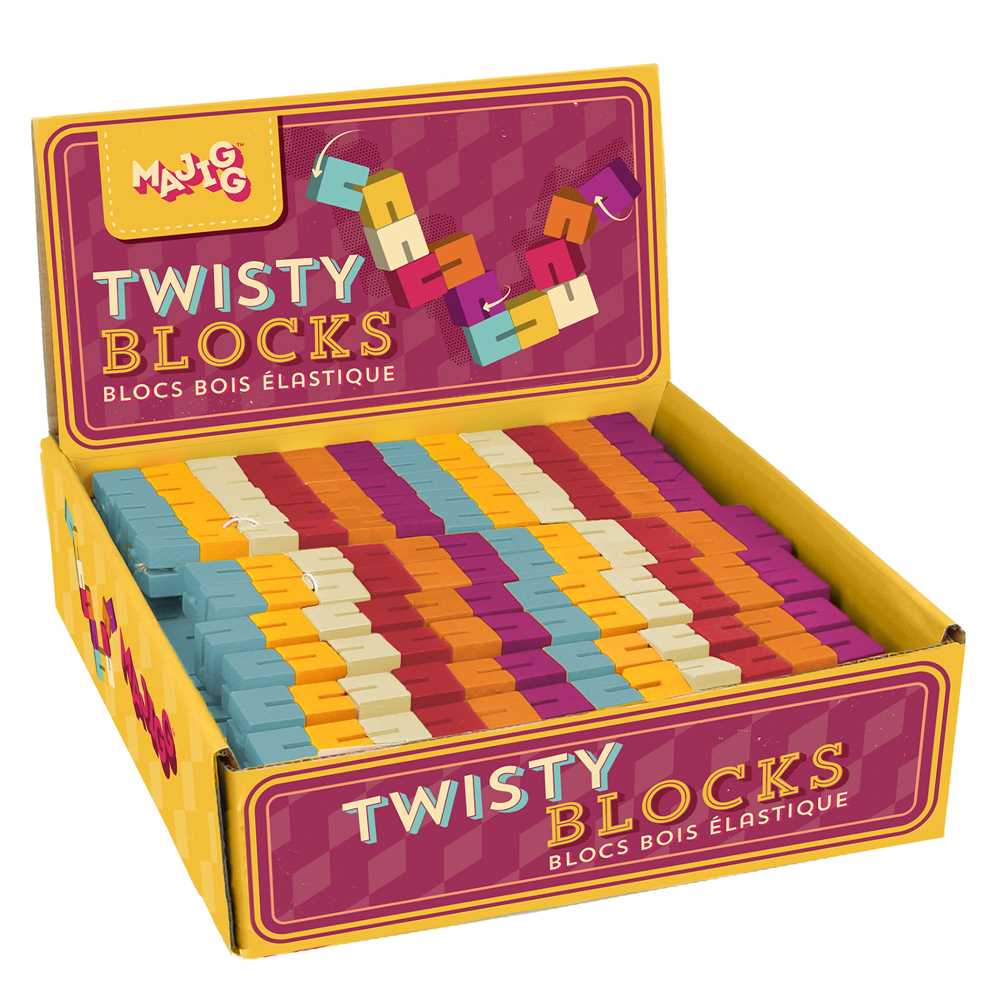 MAJIGG Twisty Blocks FSC 100%