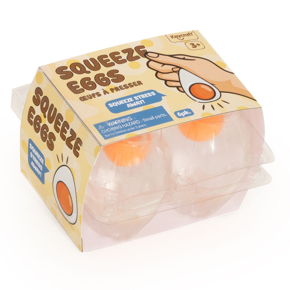 Squeeze Egg 6pcs