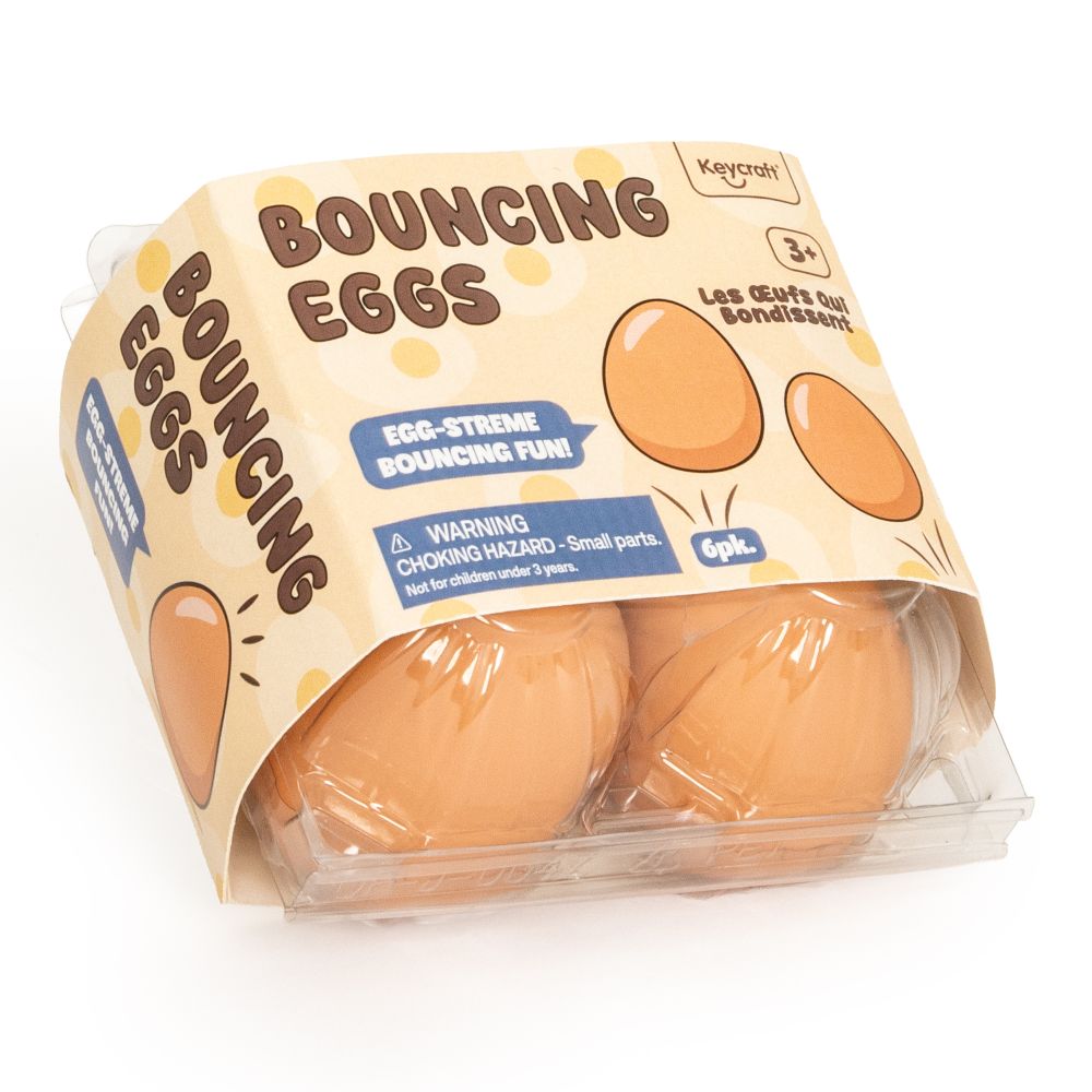 Bouncing Eggs 6 pcs