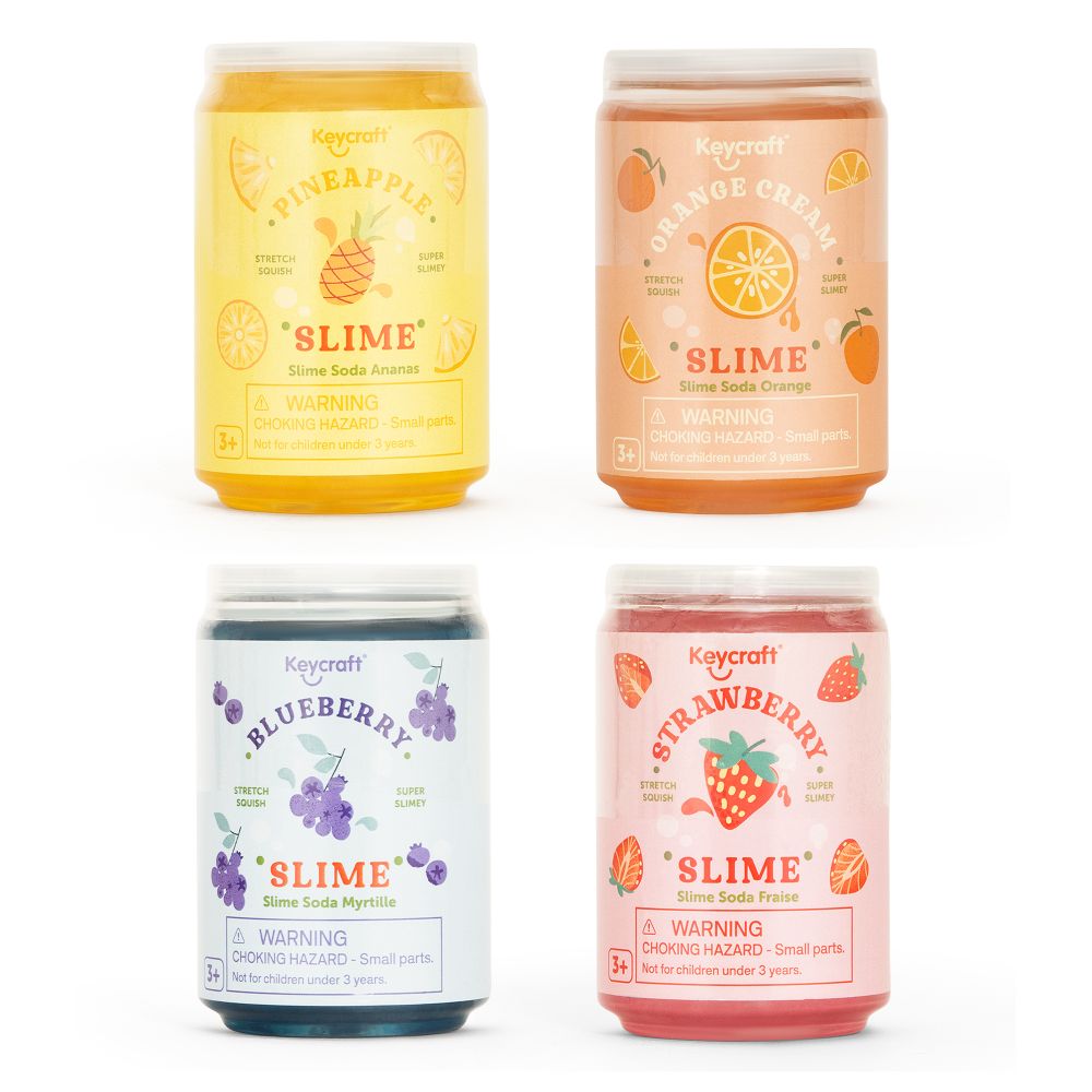 Soda Slime - 4 Asst