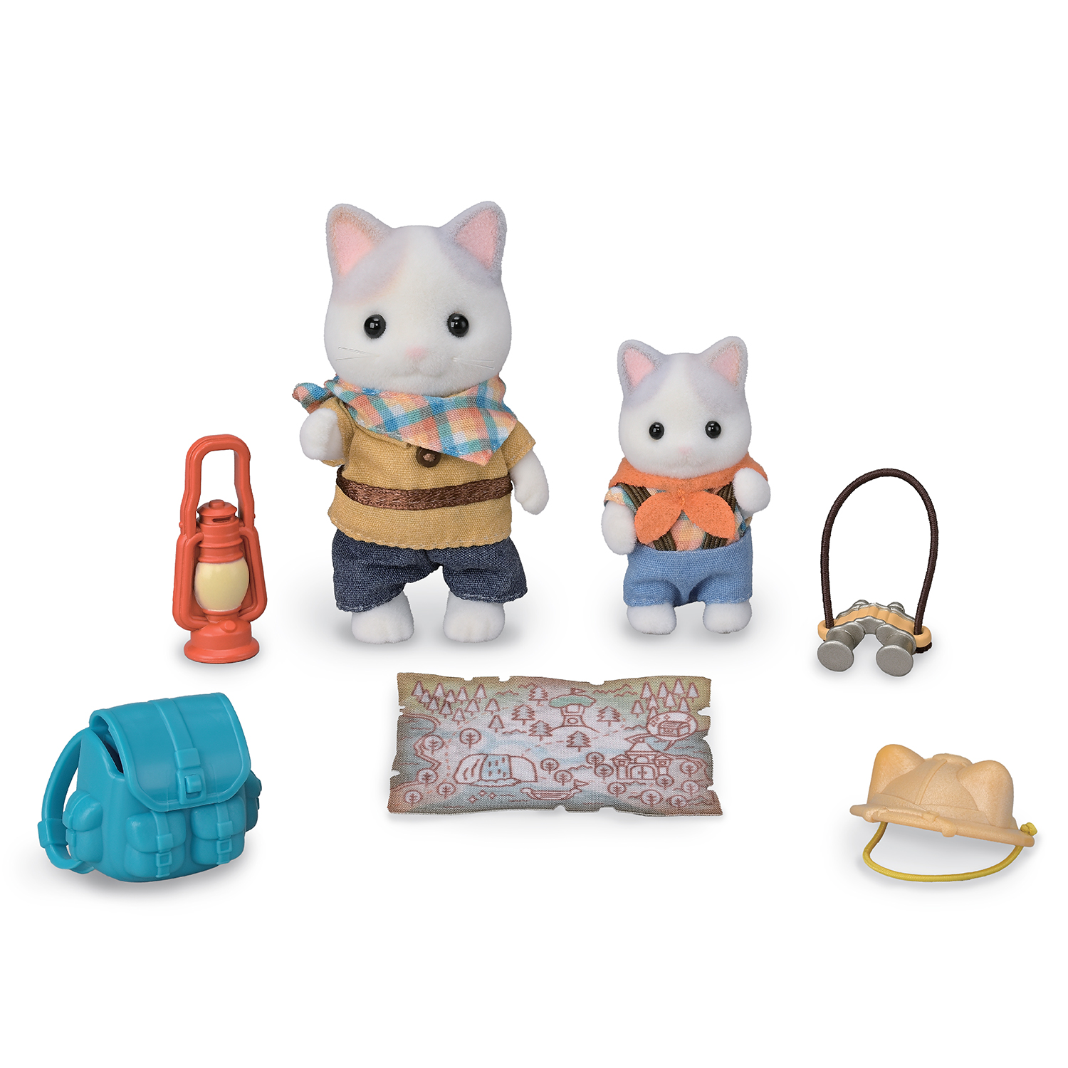 Exciting exploration set - latte cat brother &baby
