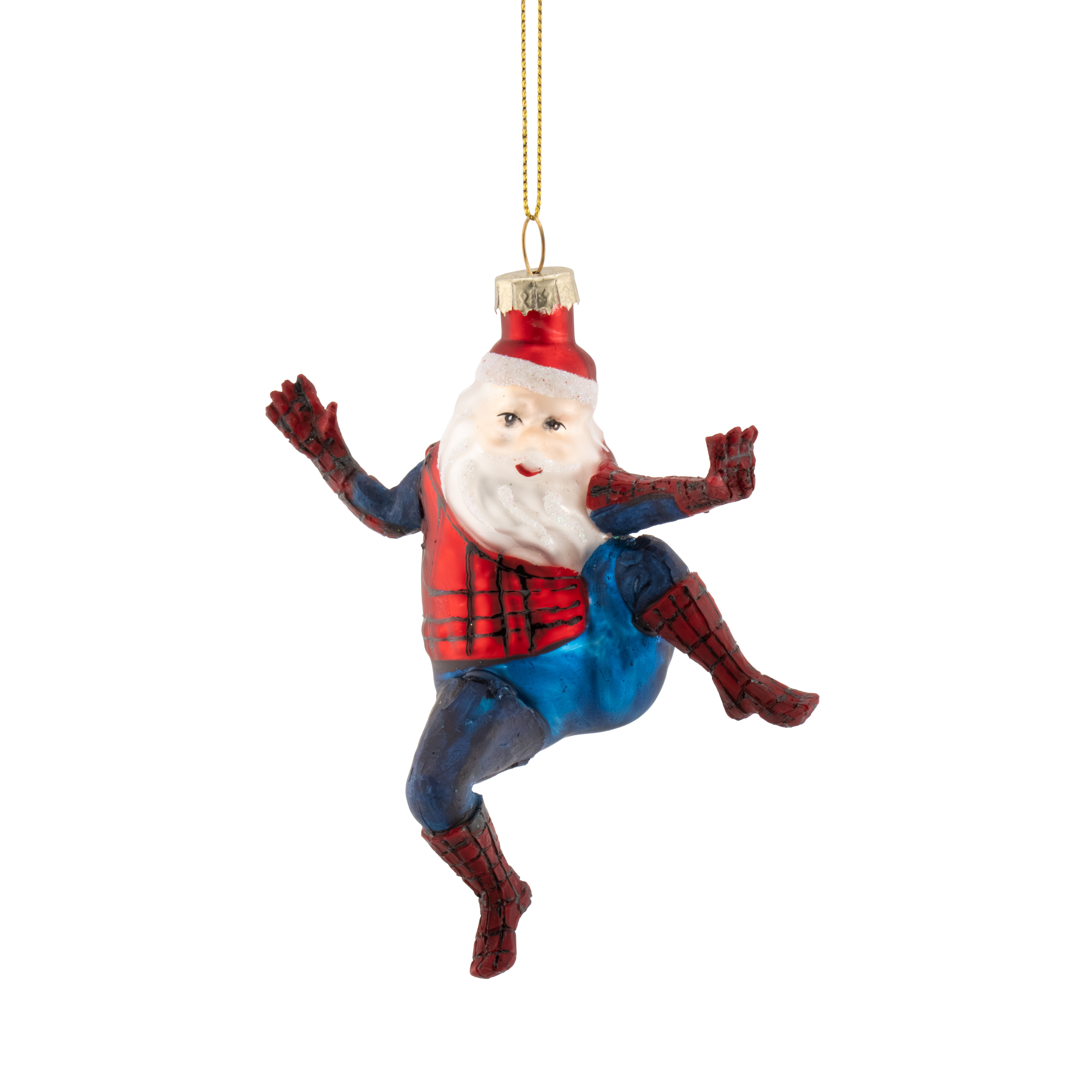 Spider Santa Shaped Bauble - 26