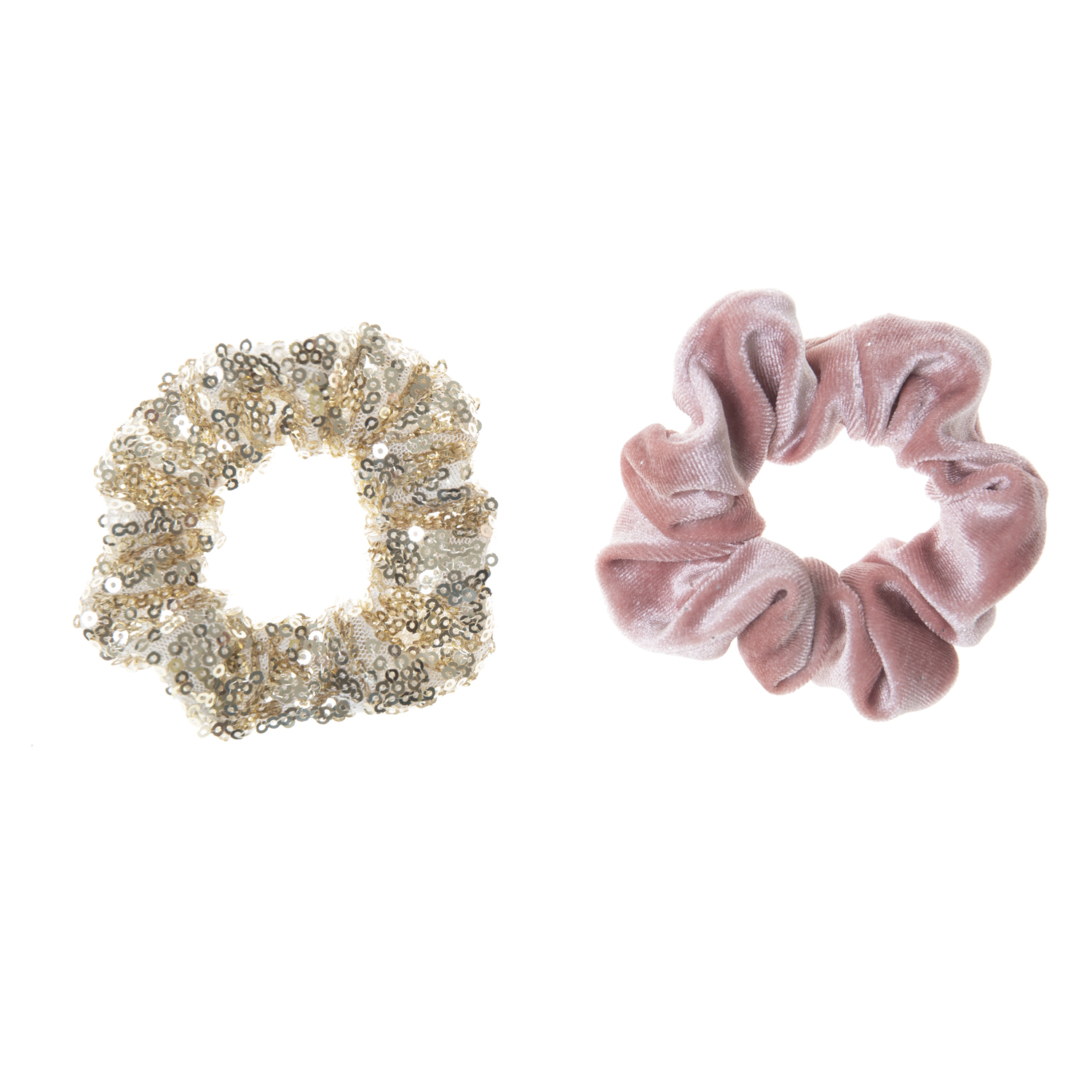 Sequin and Velvet Scrunchies AW23