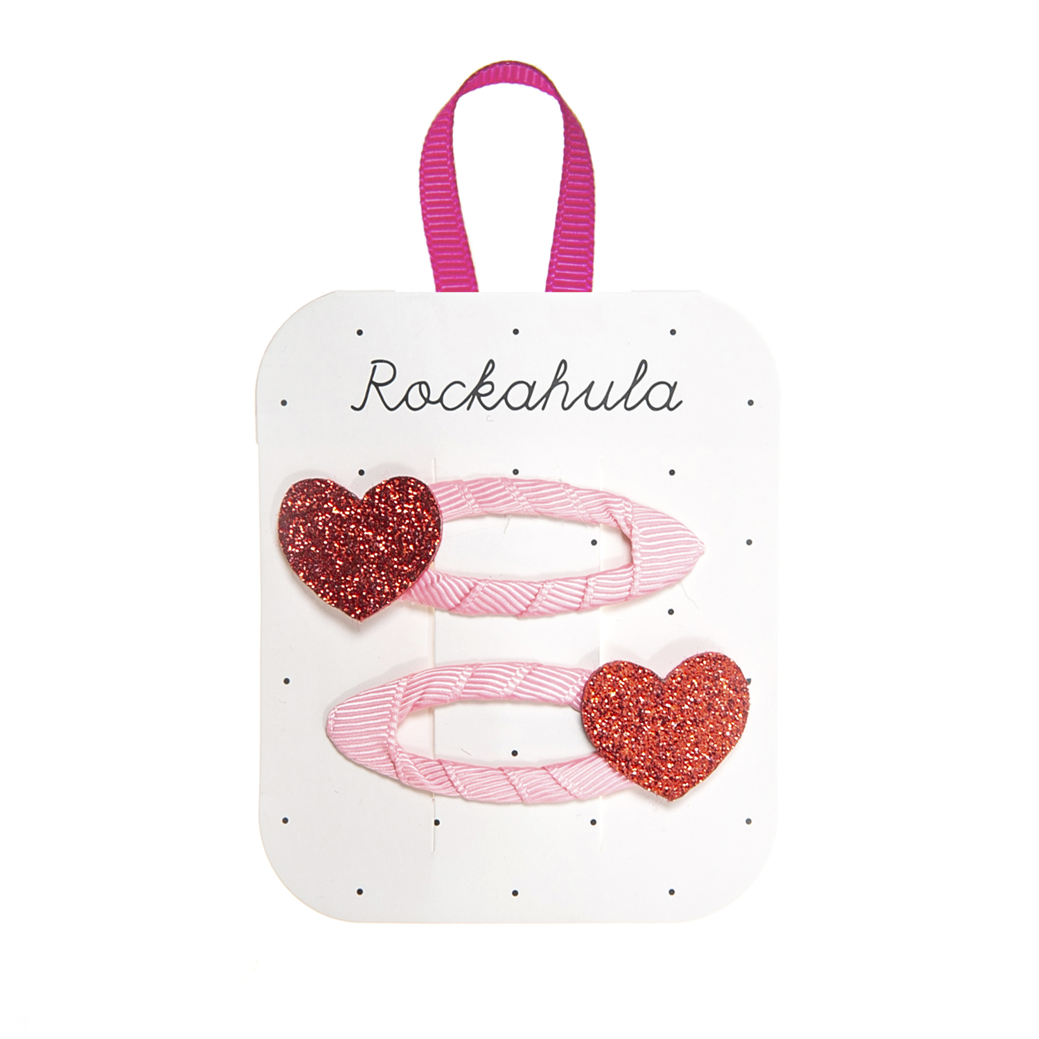 Love Heart Glitter Clips - SS26