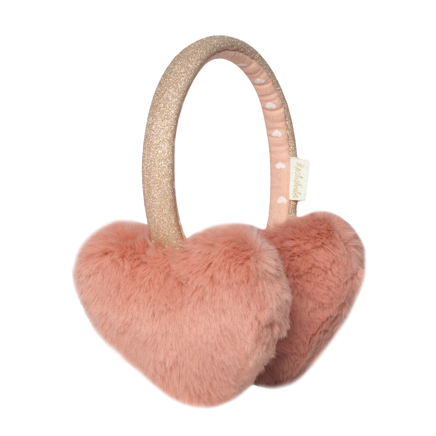 Fluffy Heart Earmuffs AW26