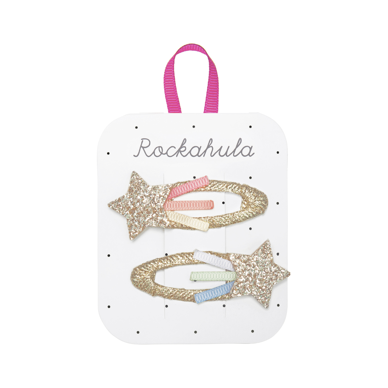 Rainbow Shooting Star Clips AW25