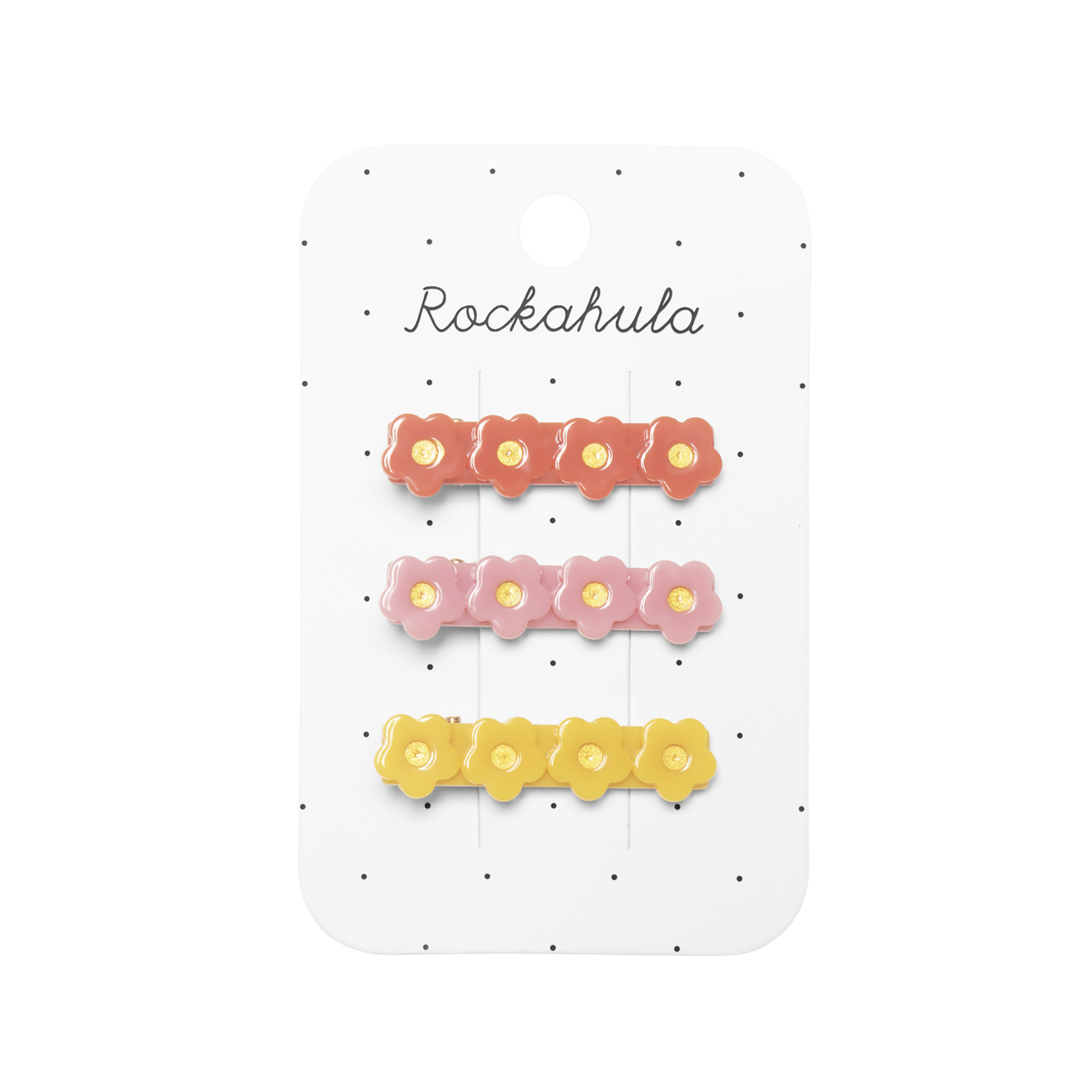 Acrylic Flower Clip Set - SS25
