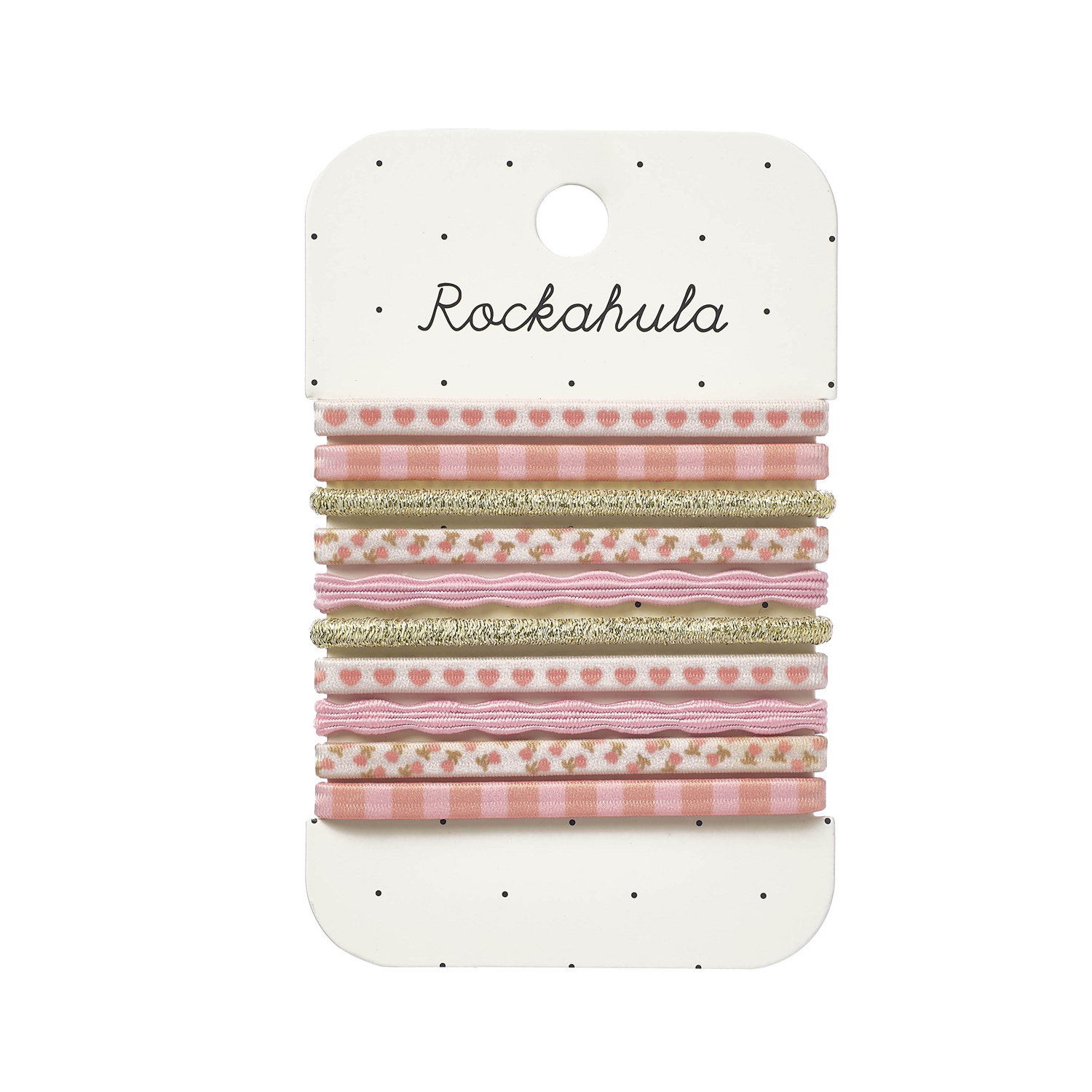 Patchwork Heart Elastic Pony Pack AW25