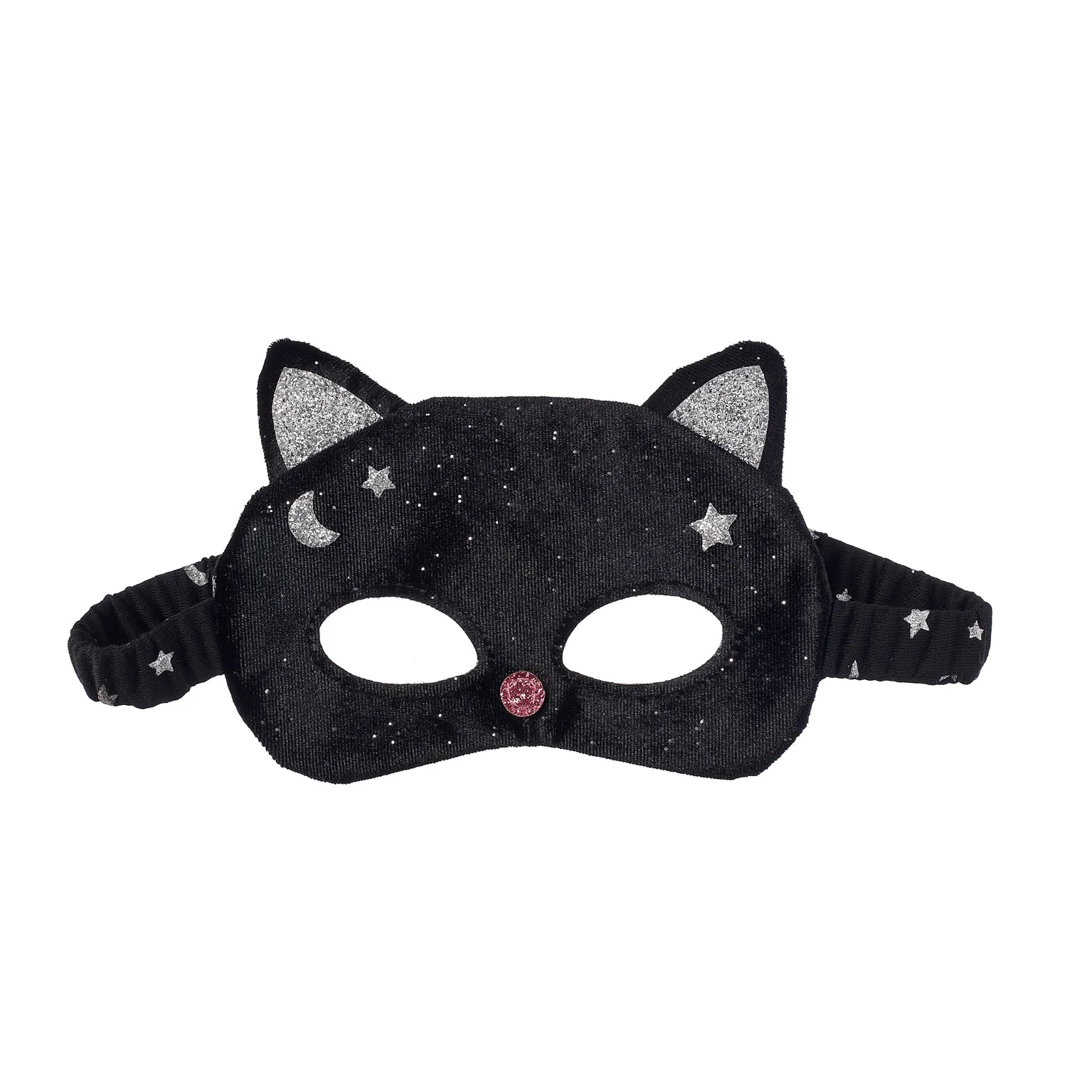 Velvet Black Cat Mask (3-10 Years) AW26