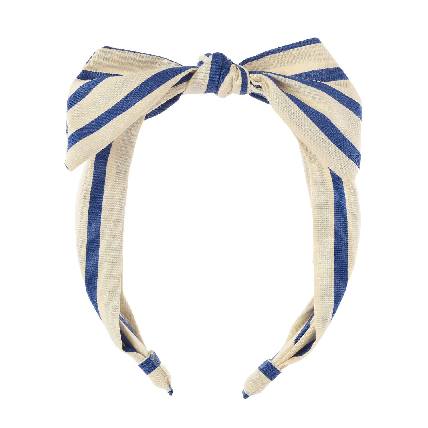 Riviera Stripe Tie Headband - SS26