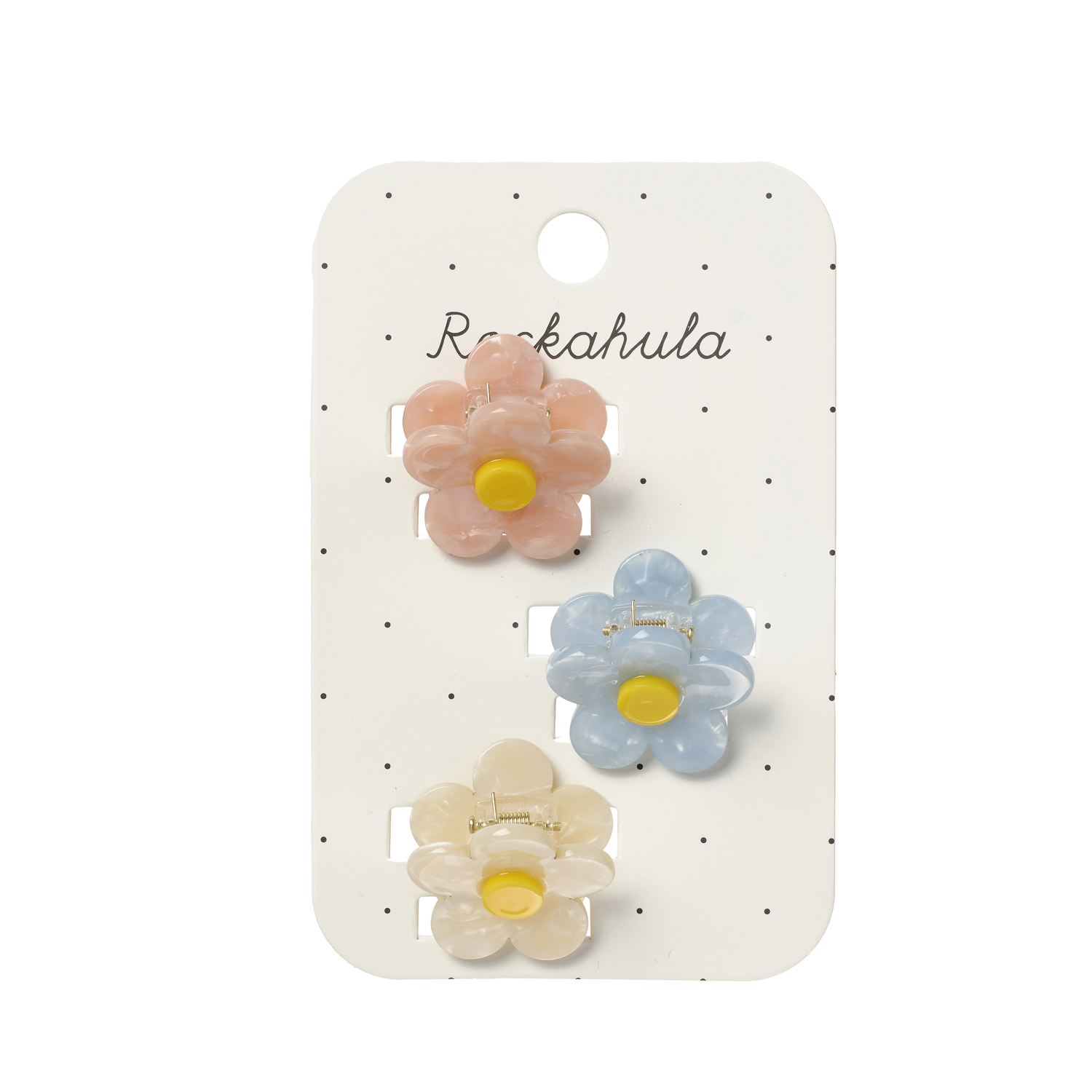 Mini Daisy Claw Clips 3 Pack - SS26