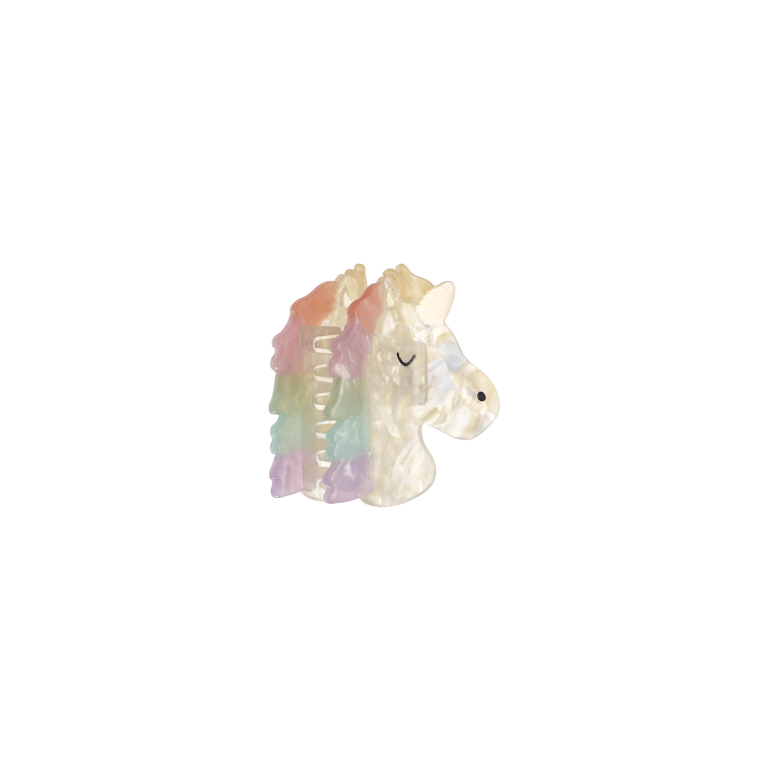 Rainbow Unicorn Claw Clip - SS26