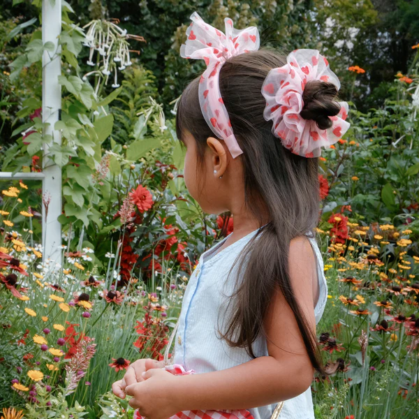Sweet Hearts Tulle Headband - SS26