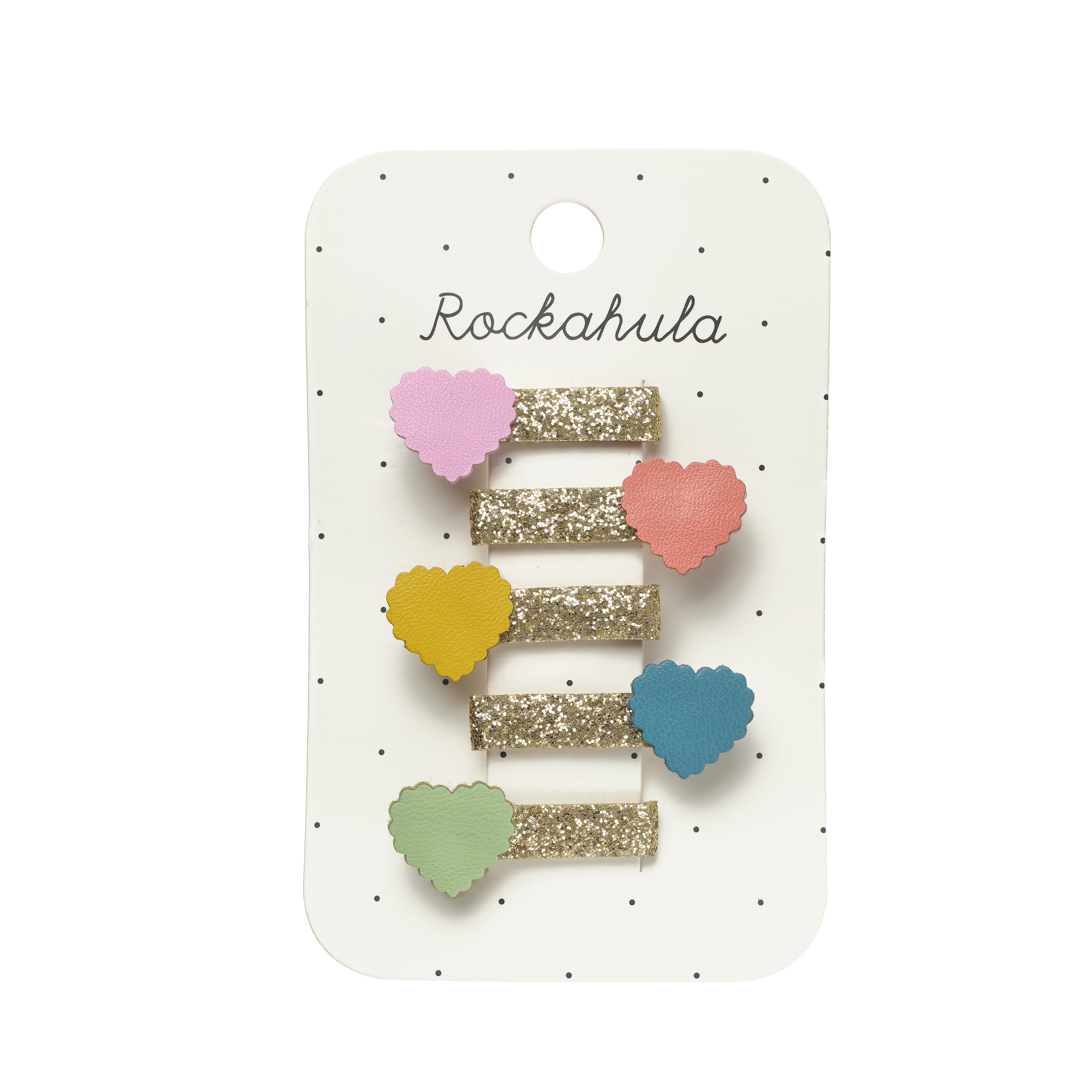 Scallop Heart Mini Clip Set  AW26