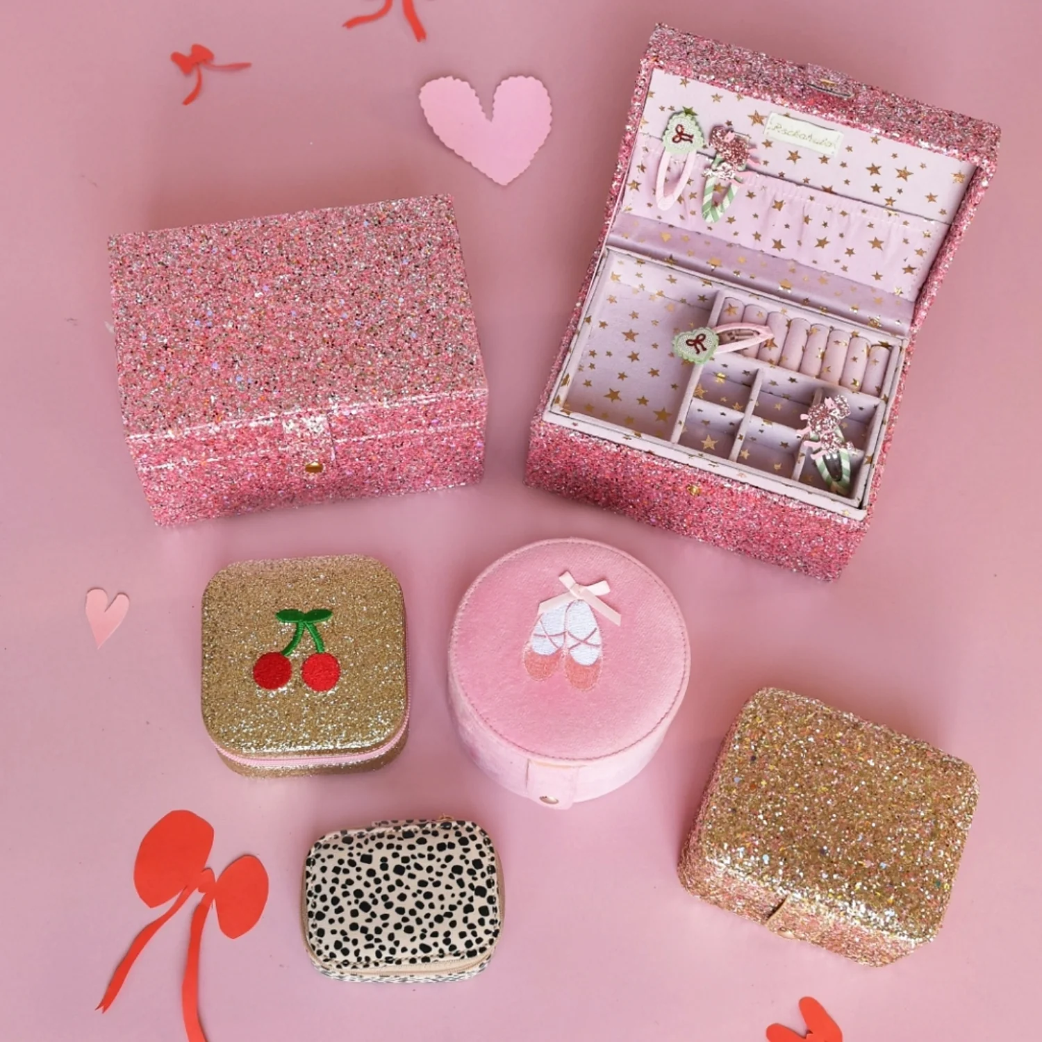 Confetti Glitter Large Jewellery Box AW26