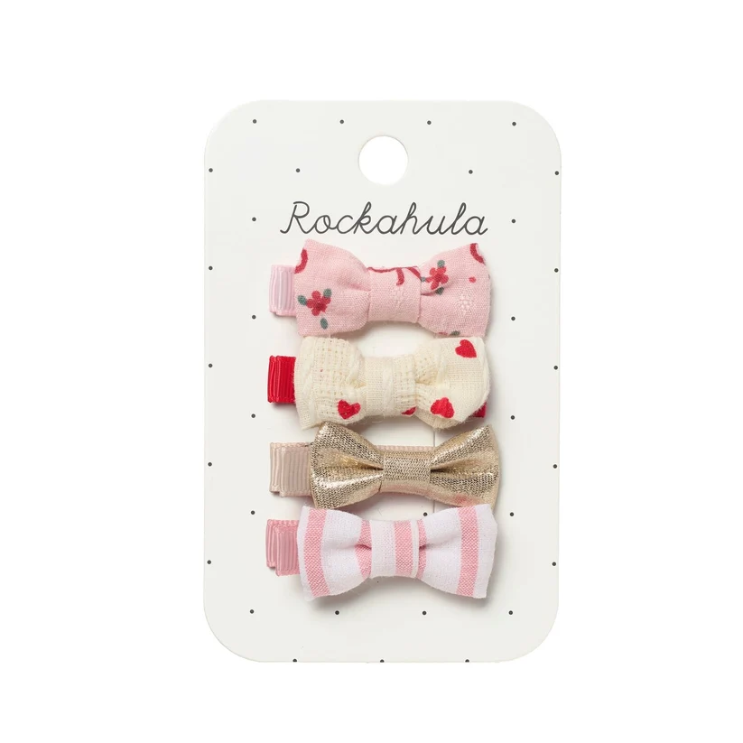 Cutesy Mini Bow Clip Set AW26