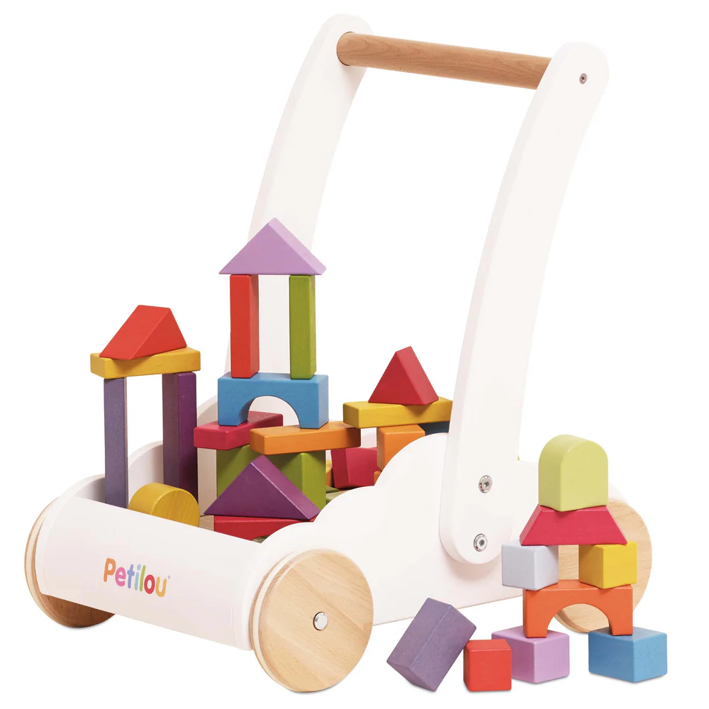 Rainbow Baby Walker & Puzzle - 45 Blocks (2)