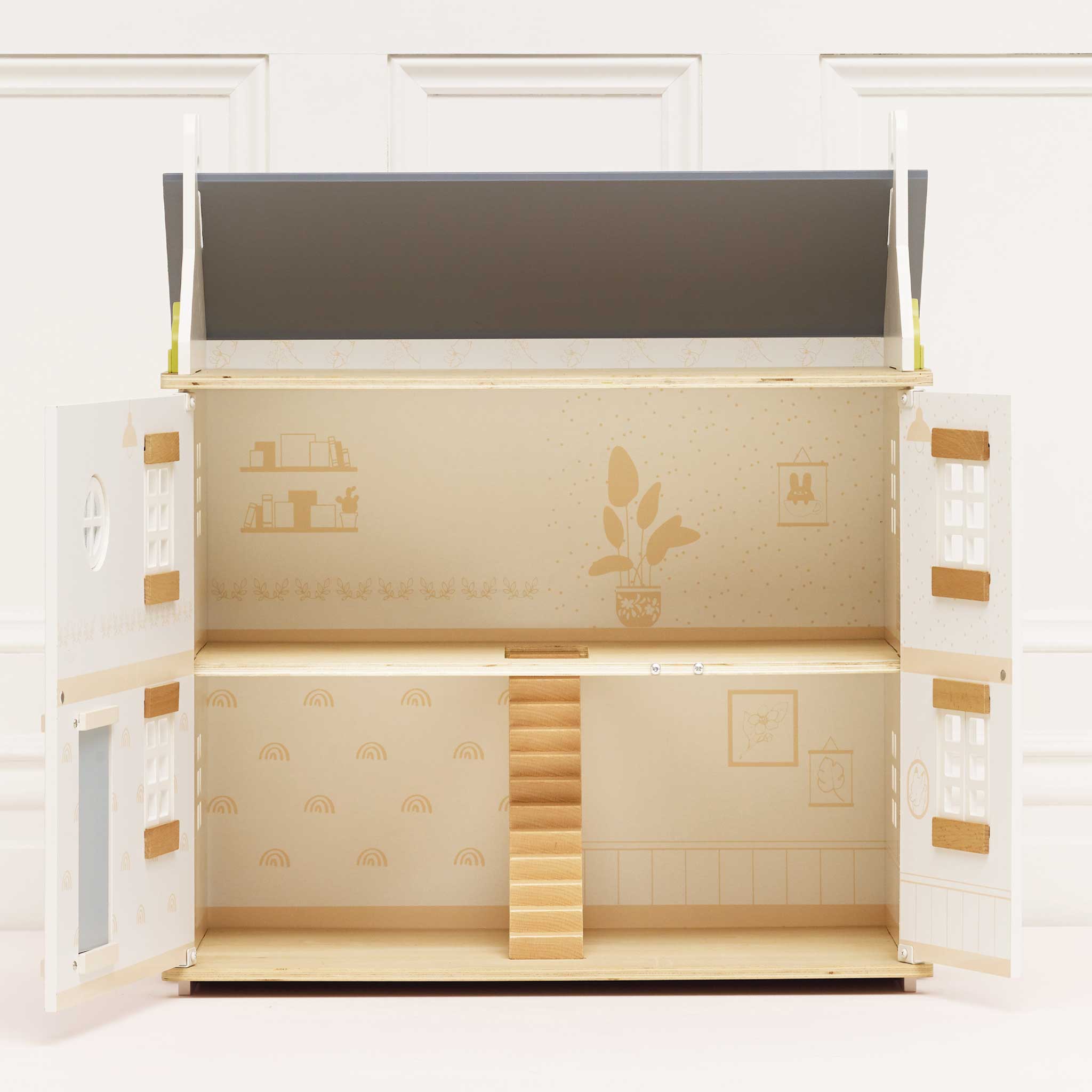 Bay Tree Wooden Dolls House (1) FSC 100%
