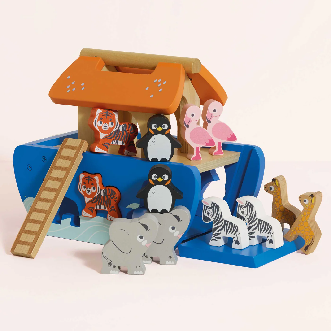 Noahs Ark & Animals Shape Sorter - 21 Piece (4) FSC 100%