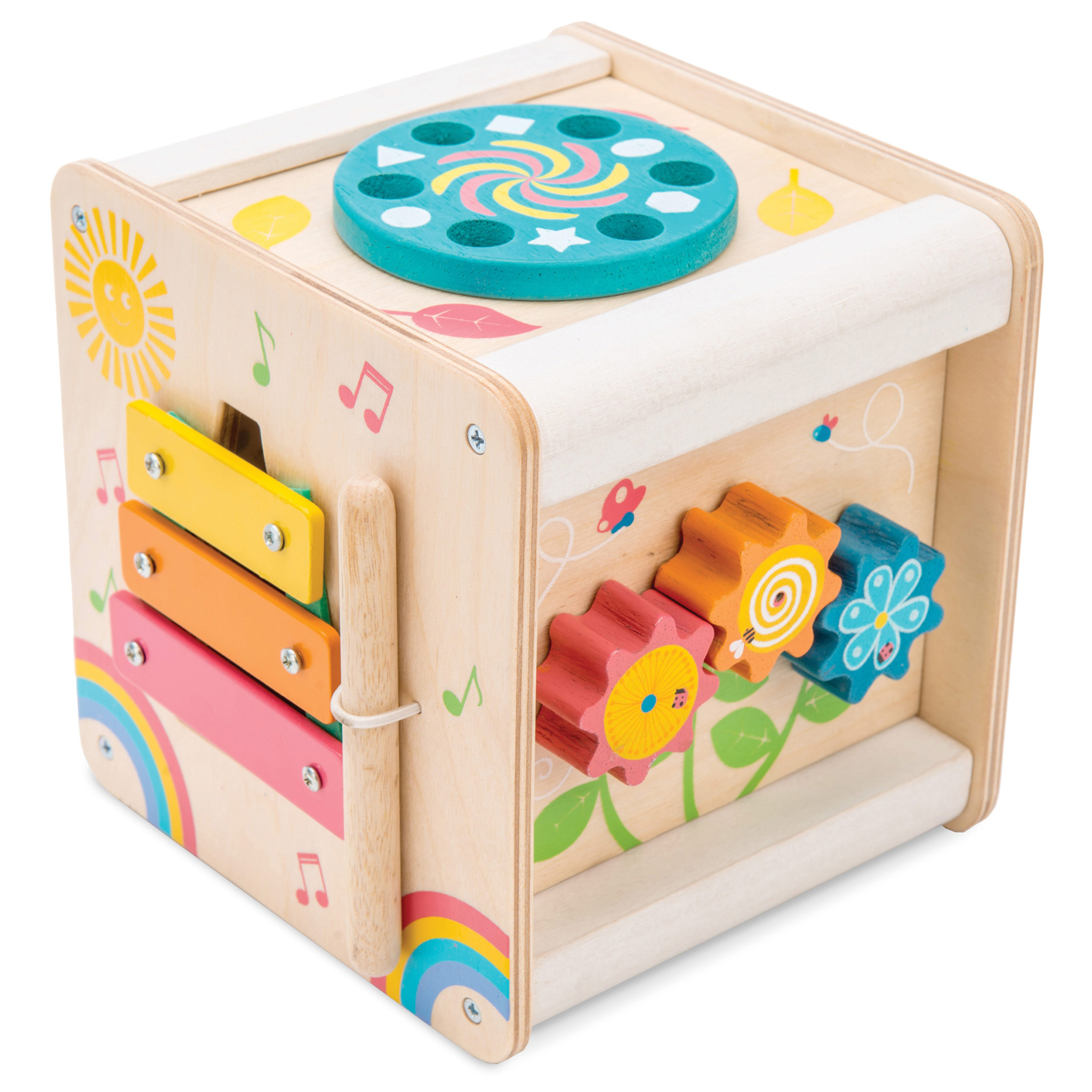 Activity Wooden Cube (4)