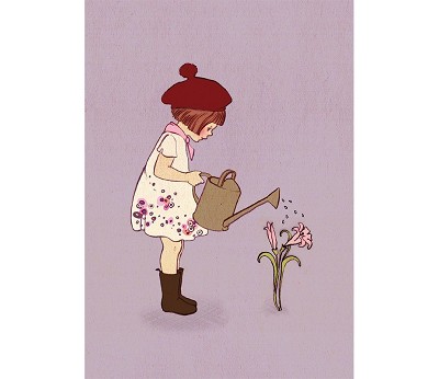 Belle & boo - postkort - Grew this girl
