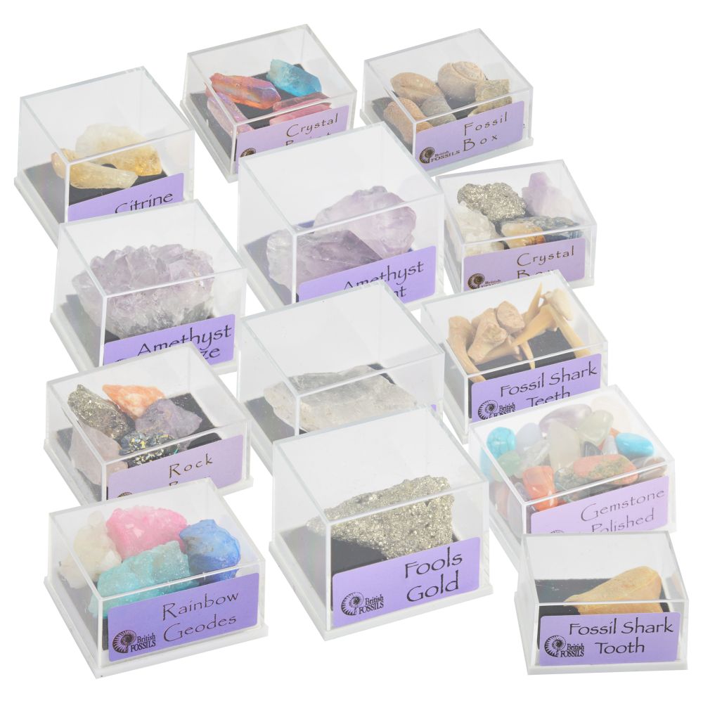 Minerals in Boxes Assorted