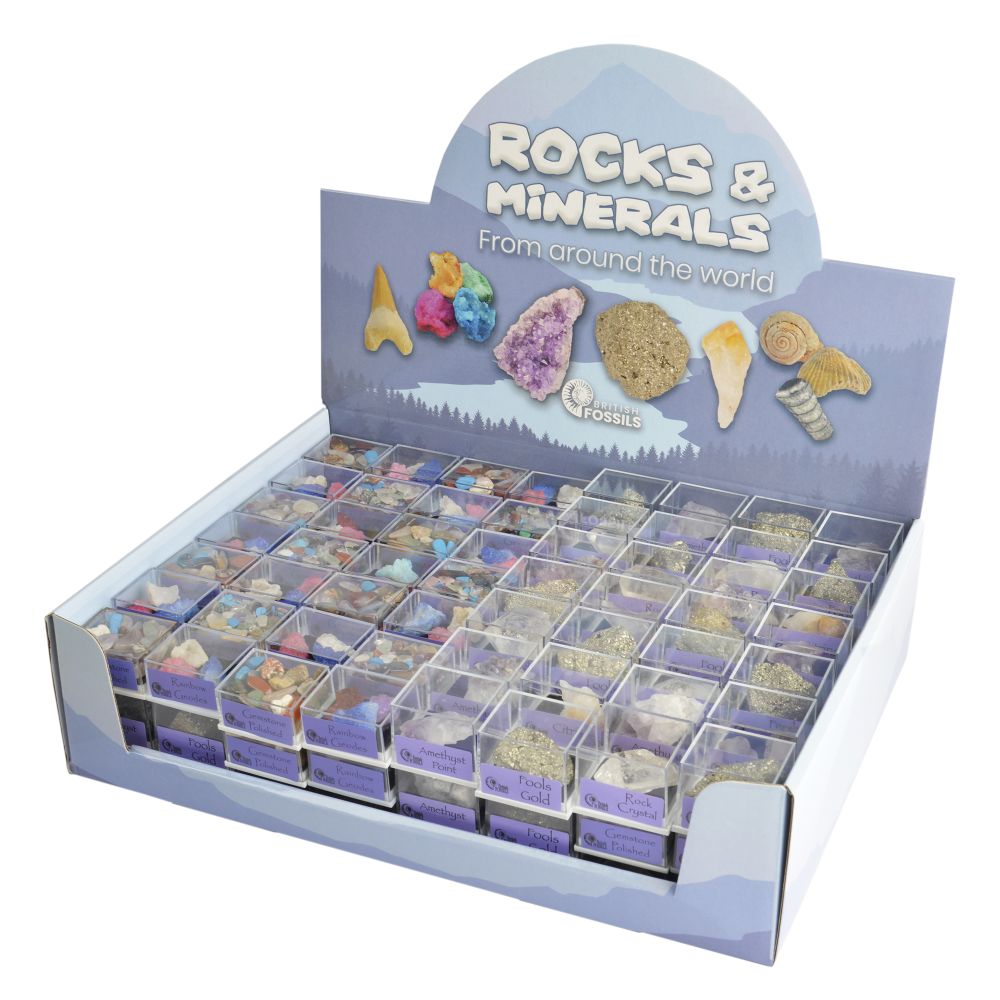 Minerals in Boxes Assorted