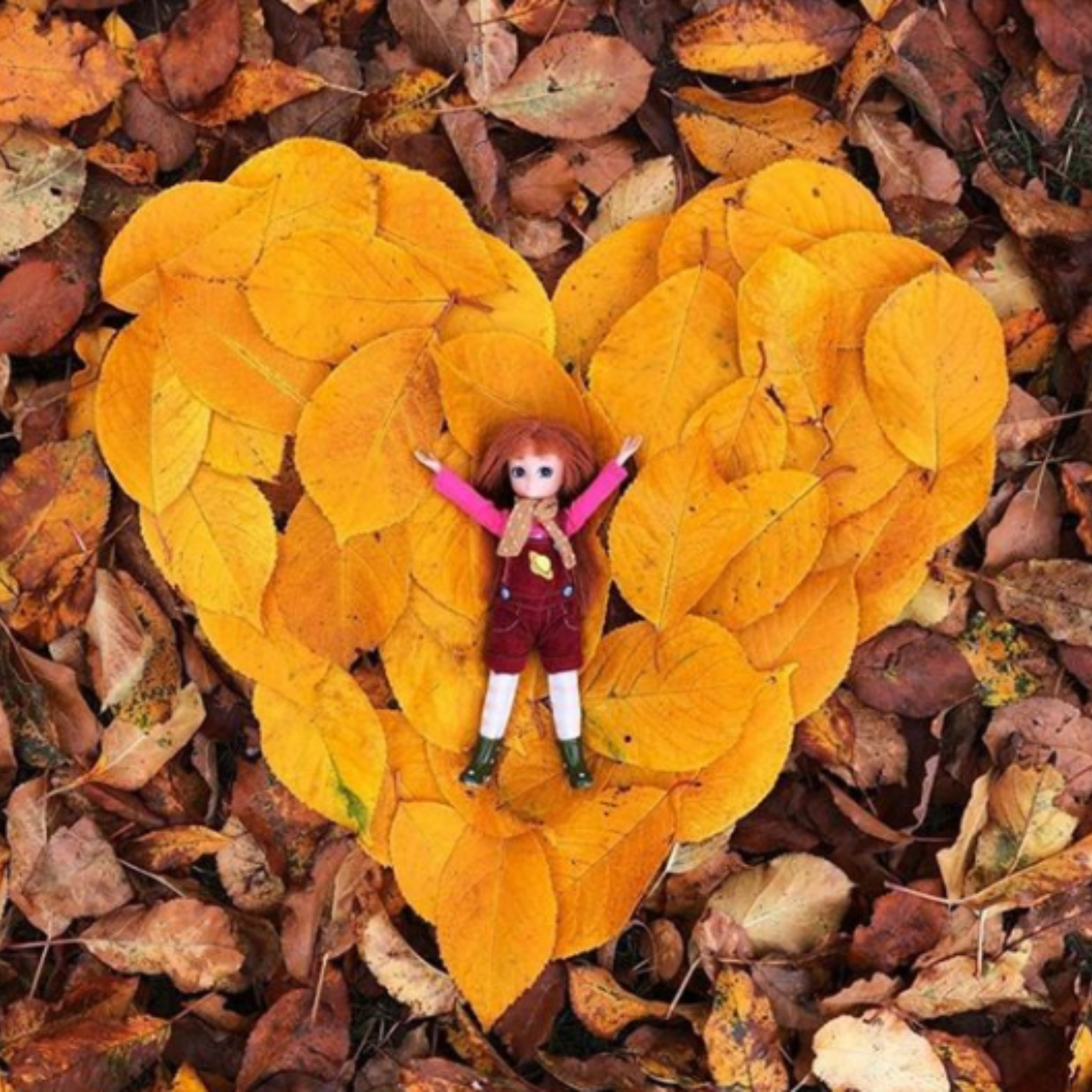 Autumn Leaves Doll