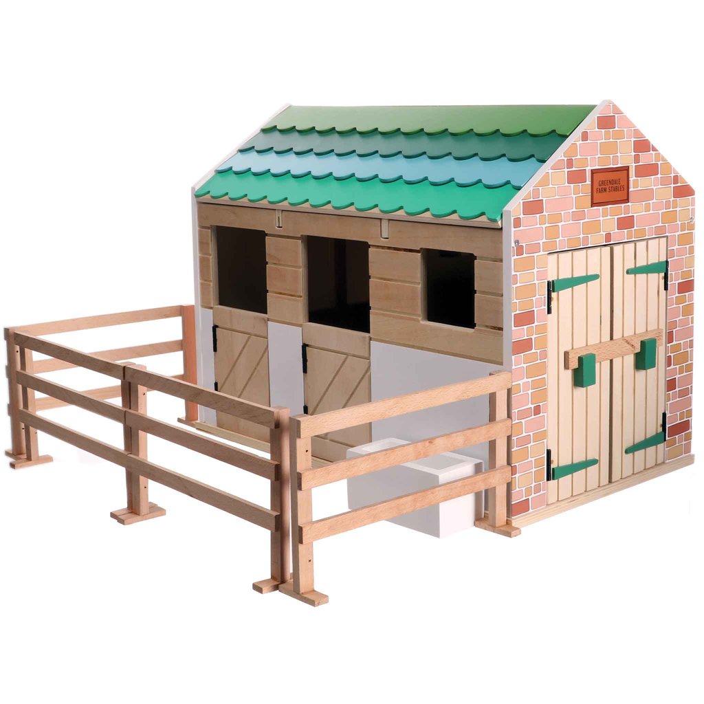 Stables Wooden Playset