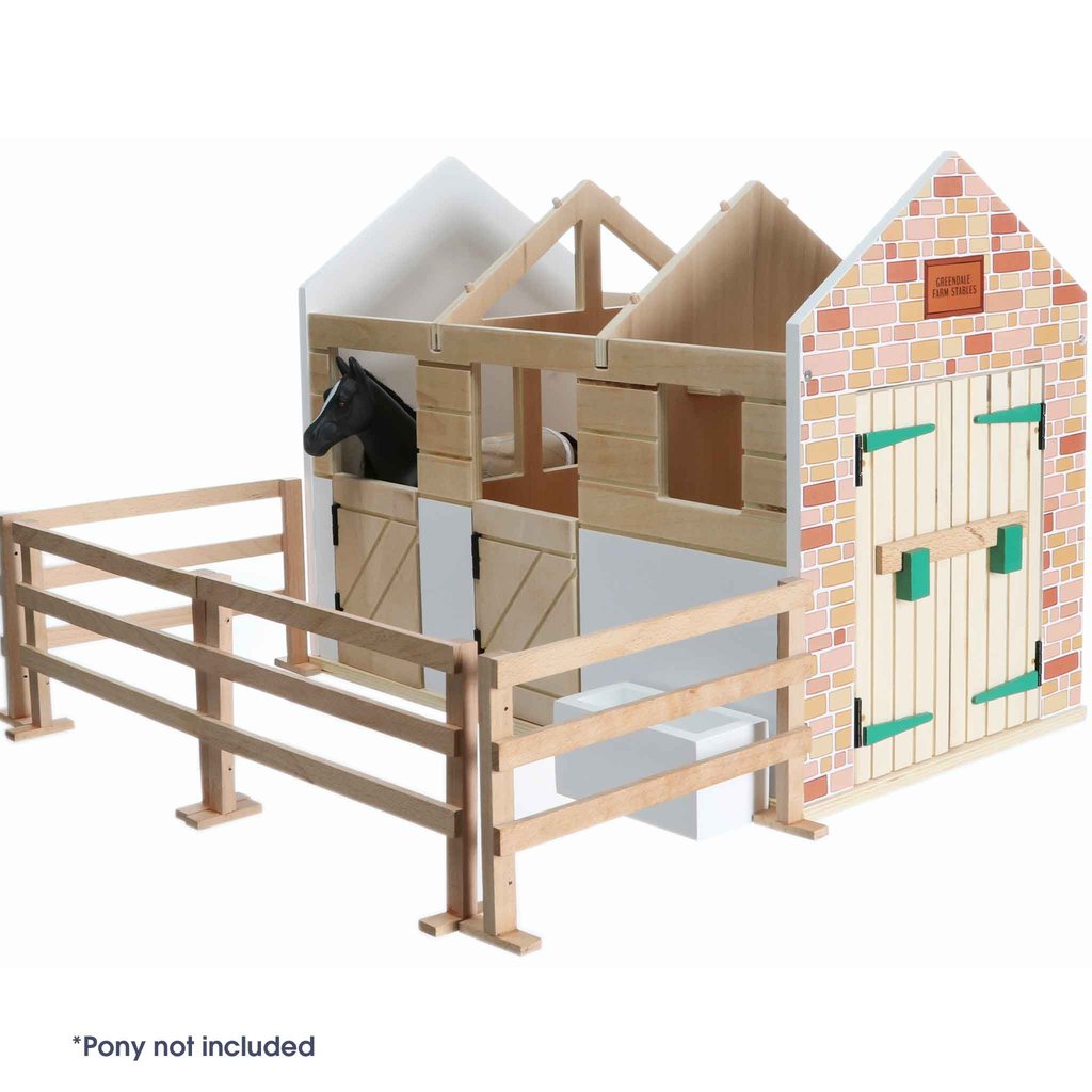 Stables Wooden Playset