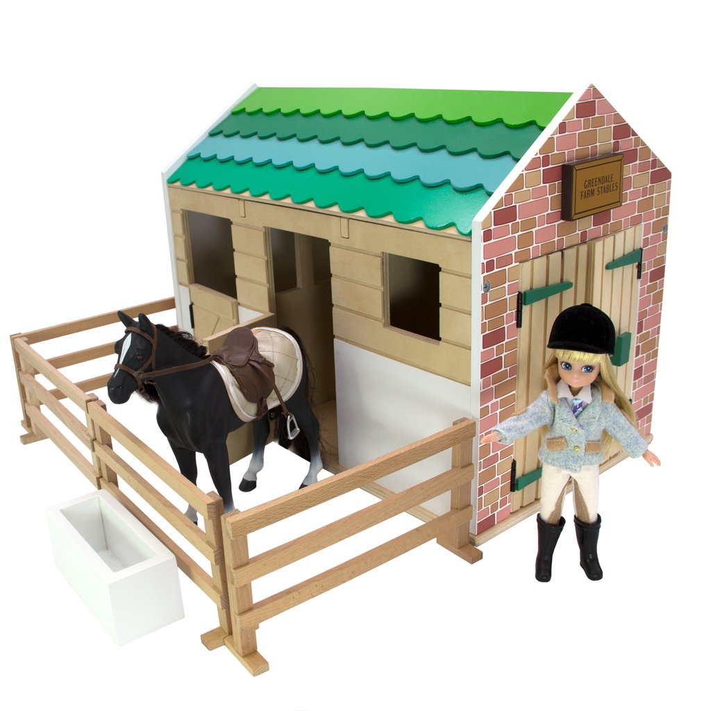 Stables Wooden Playset