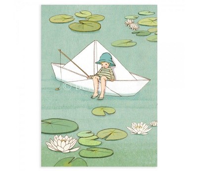 Belle & Boo postkort: My Paper Boat (25stk)