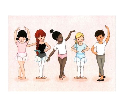 Belle & Boo - Postkort: Little dancers