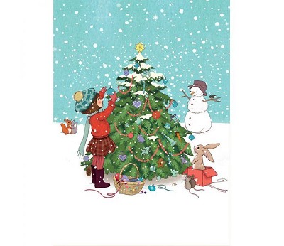 Belle & Boo - Postkort Merry Christmas (25stk)