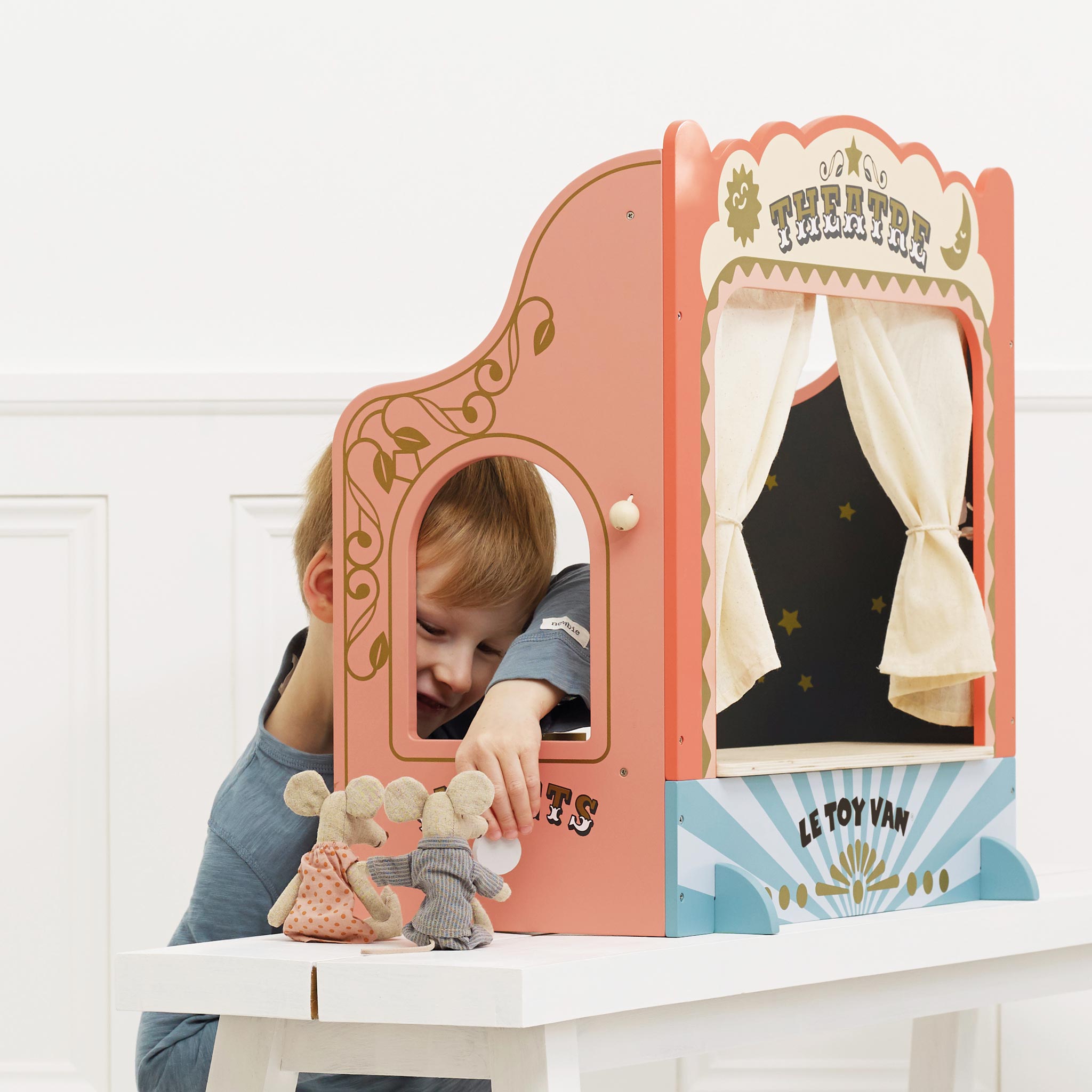 Tabletop Puppet Wooden Theatre (2) FSC 100%
