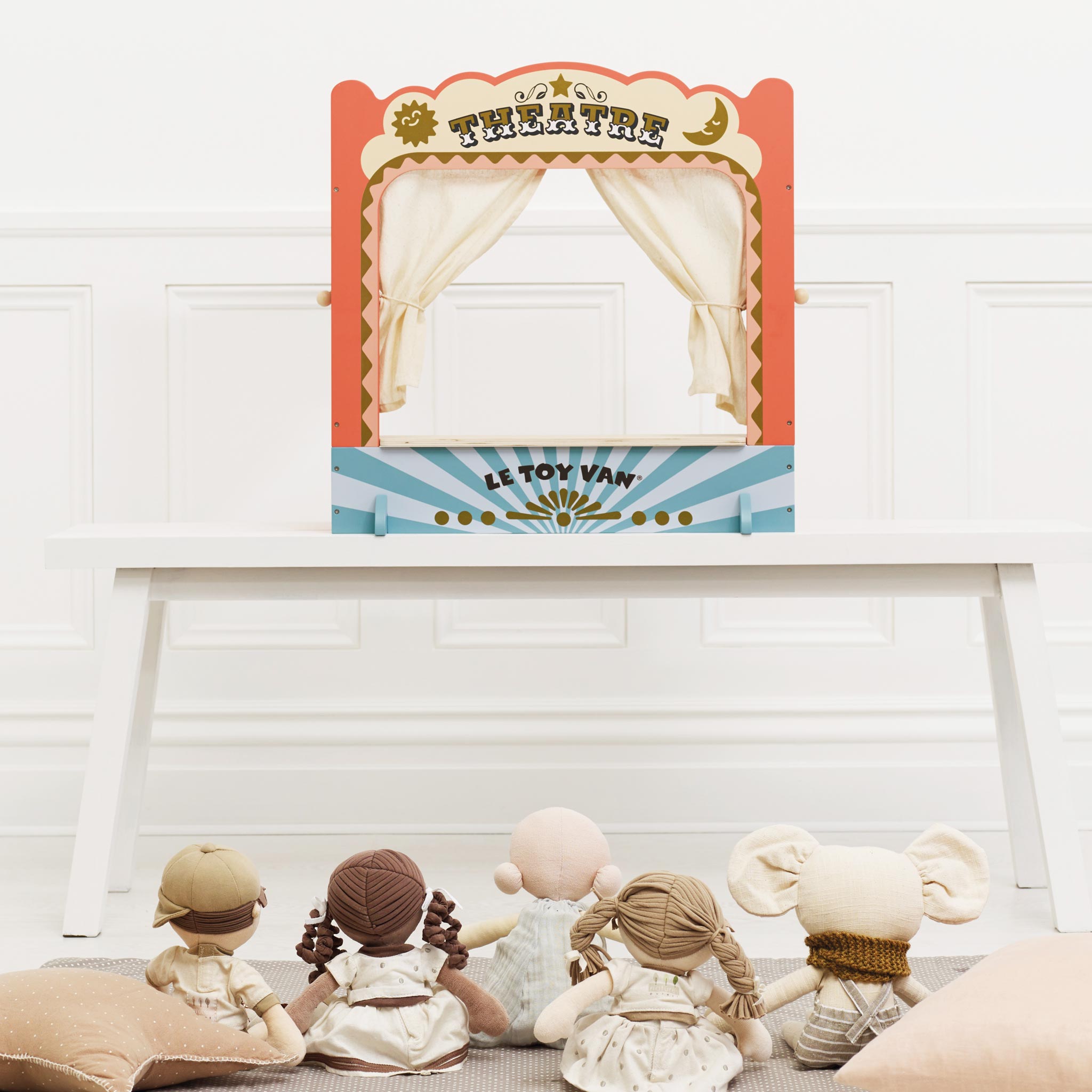 Tabletop Puppet Wooden Theatre (2) FSC 100%