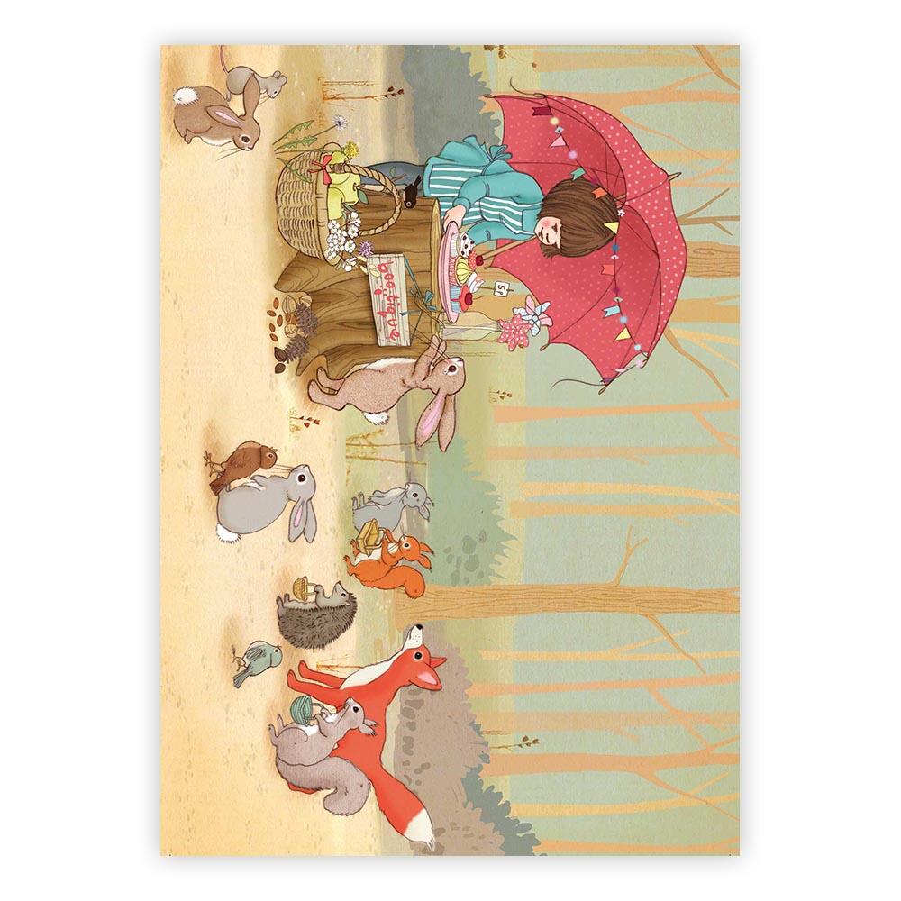 Belle & Boo - Postkort Play Shop