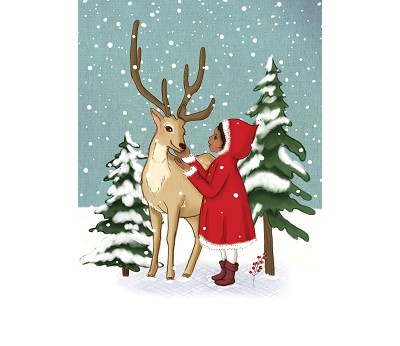 Belle & Boo - Postkort: SnowDeer