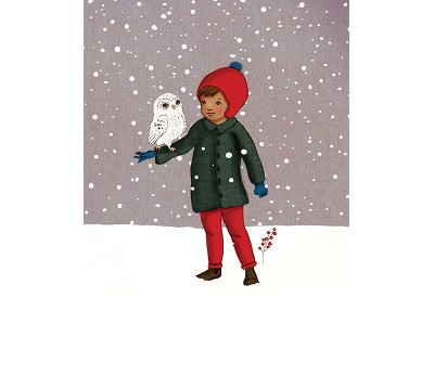 Belle & Boo - Postkort: SnowOwl