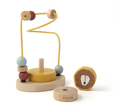 Wooden beads maze - Mr. Lion