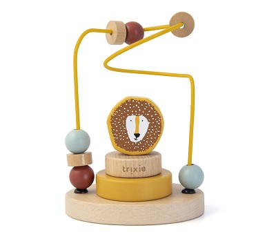 Wooden beads maze - Mr. Lion