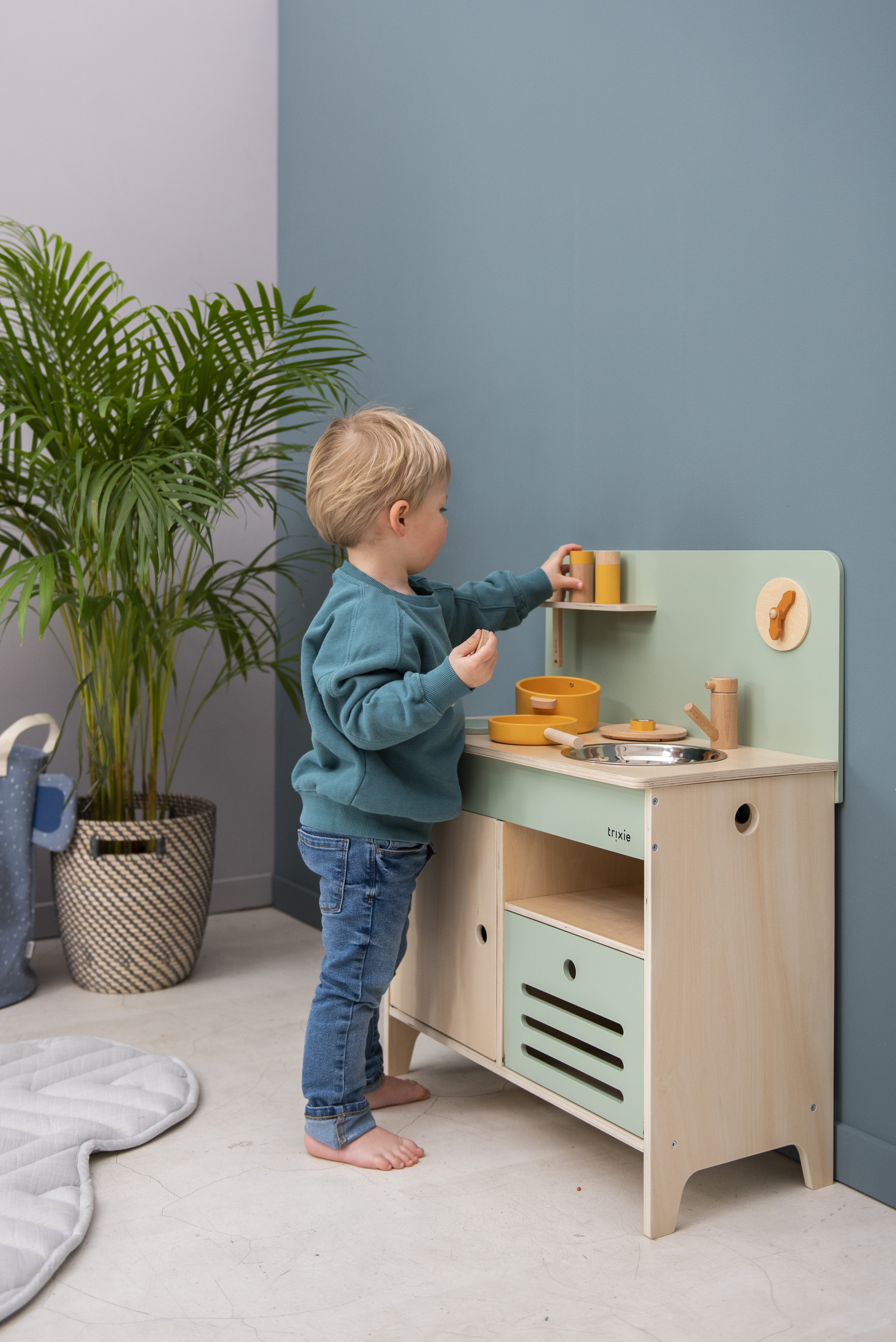 Wooden kitchen