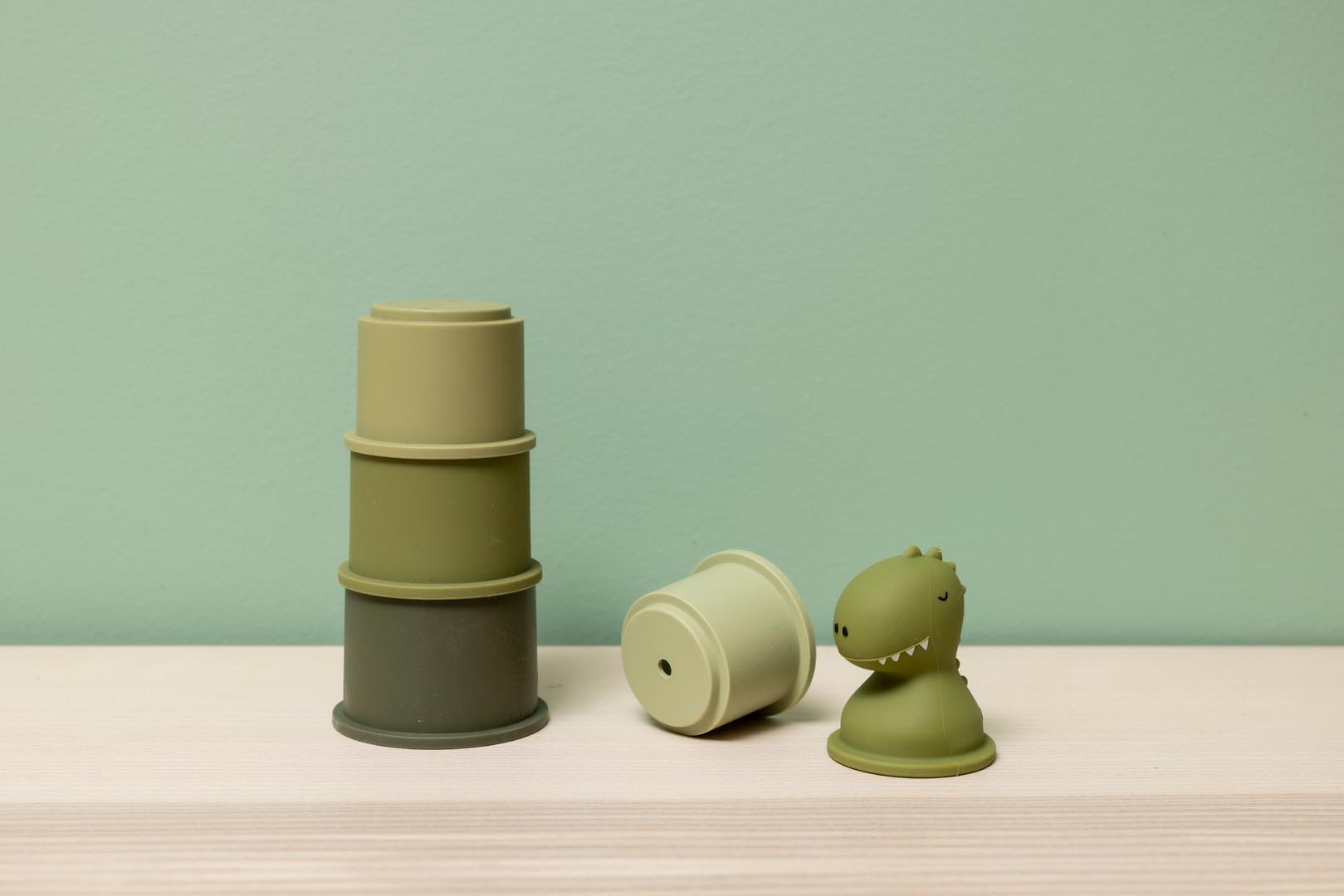 Stacking cups - 5pcs - Mr. Dino