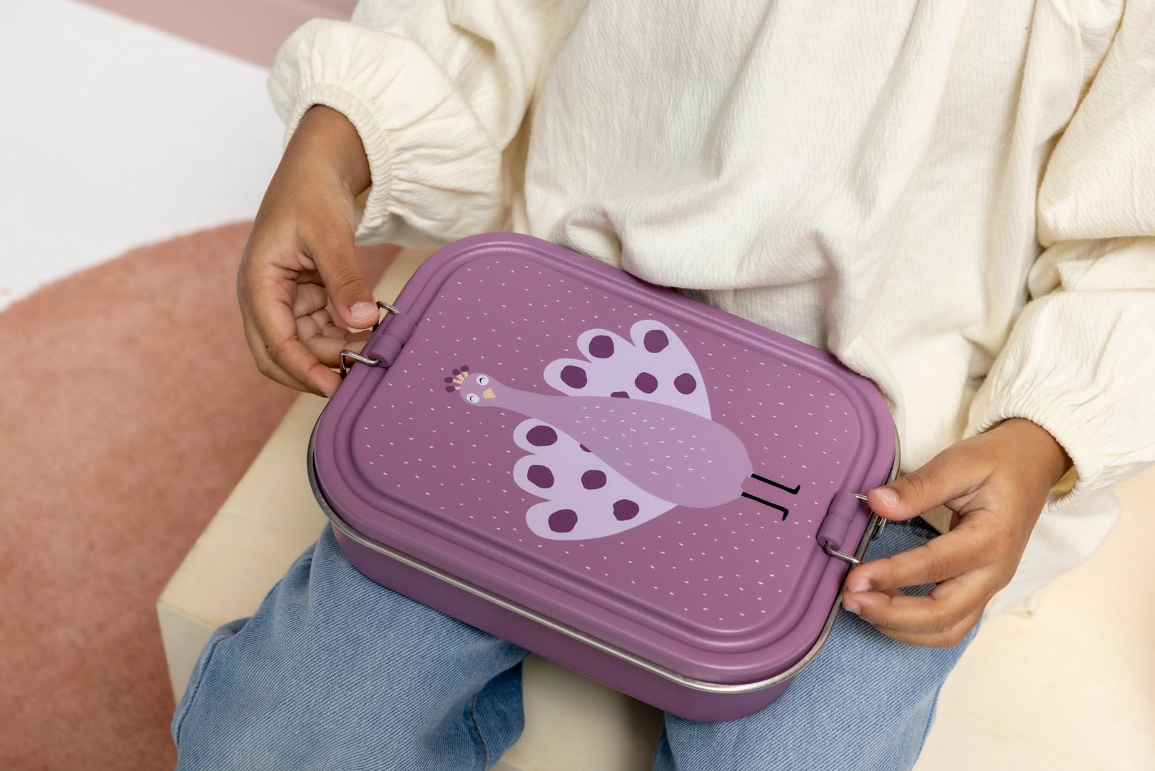 Lunch box large - Mrs. Peacock