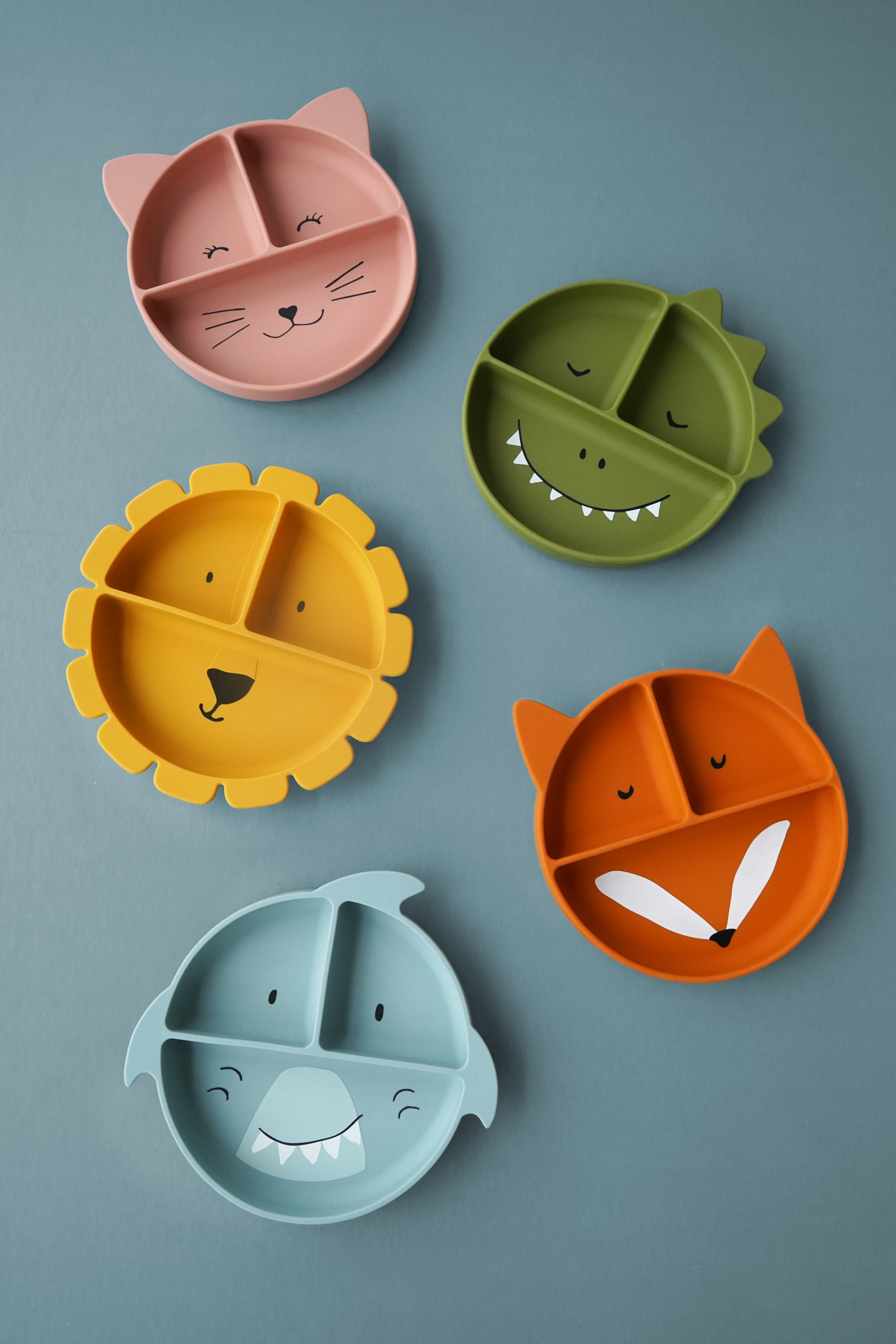 Silicone divided suction plate - Mr. Shark